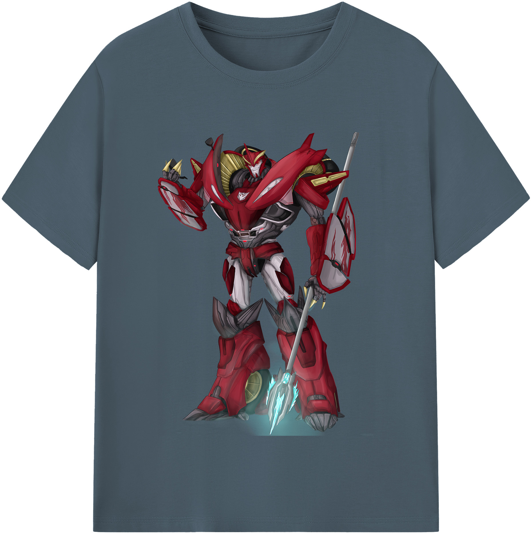 （画像用） Transformers トランスフォーマー 綿100％半袖Tシャツ（フロントプリント）
